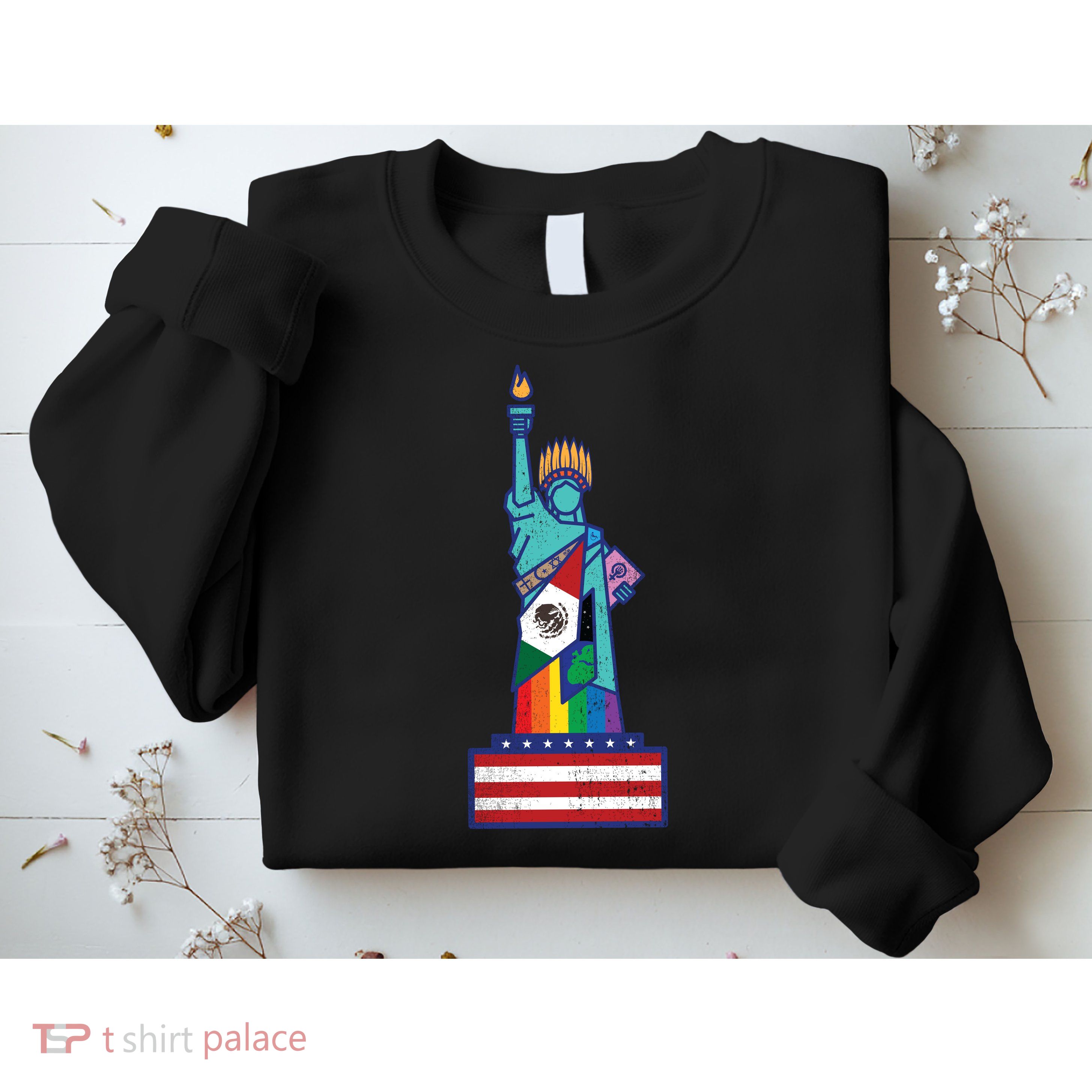 Diverse Statue Of Liberty Sweatshirt