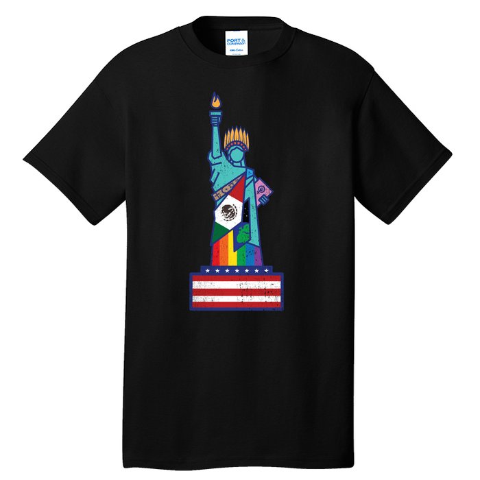 Diverse Statue Of Liberty Tall T-Shirt