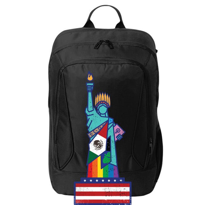 Diverse Statue Of Liberty City Backpack