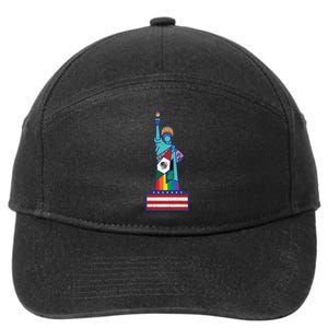 Diverse Statue Of Liberty 7-Panel Snapback Hat