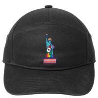 Diverse Statue Of Liberty 7-Panel Snapback Hat