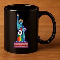 Diverse Statue Of Liberty 11oz C Handle Ceramic Mug