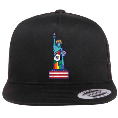 Diverse Statue Of Liberty Flatbill Hat