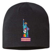 Diverse Statue Of Liberty Sustainable Beanie