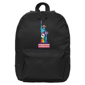 Diverse Statue Of Liberty 16 in Basic Backpack