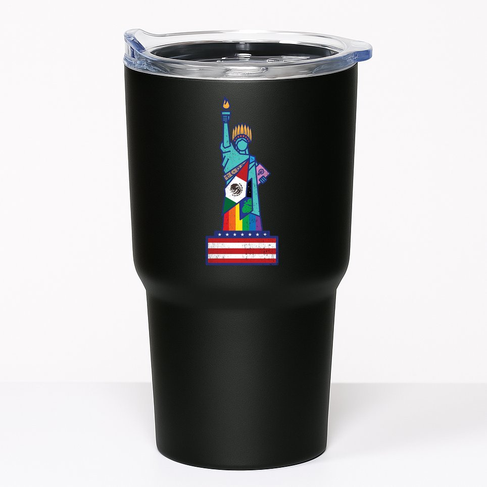 Diverse Statue Of Liberty Tumbler