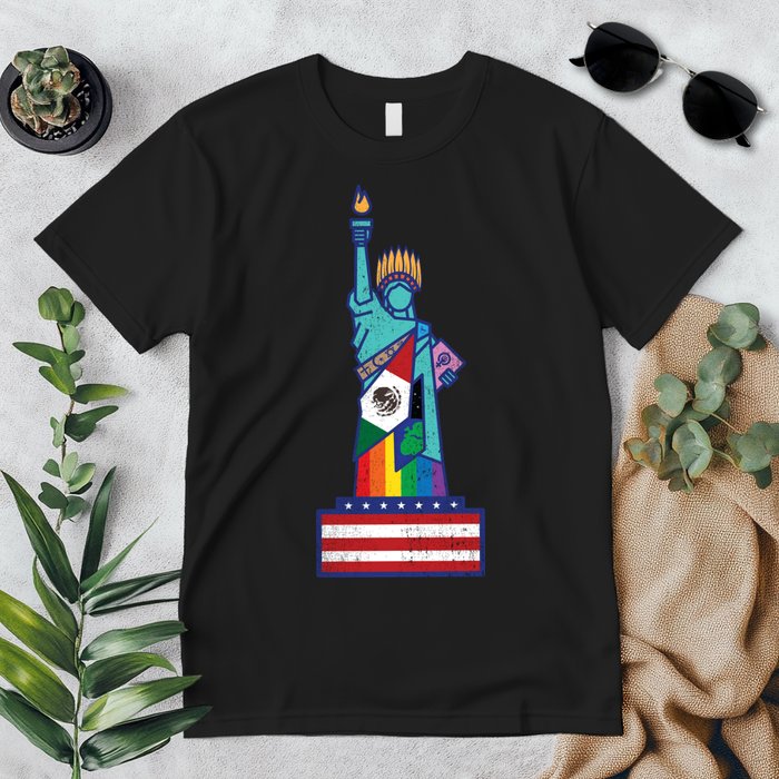 Diverse Statue Of Liberty Premium T-Shirt