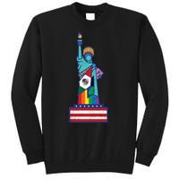 Diverse Statue Of Liberty Tall Sweatshirt