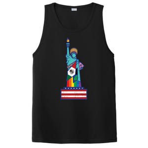 Diverse Statue Of Liberty PosiCharge Competitor Tank