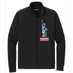 Diverse Statue Of Liberty Stretch Full-Zip Cadet Jacket