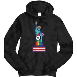 Diverse Statue Of Liberty Tie Dye Hoodie