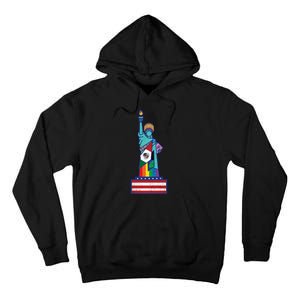 Diverse Statue Of Liberty Tall Hoodie