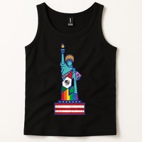 Diverse Statue Of Liberty Tank Top