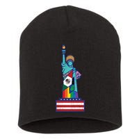 Diverse Statue Of Liberty Short Acrylic Beanie