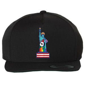 Diverse Statue Of Liberty Wool Snapback Cap