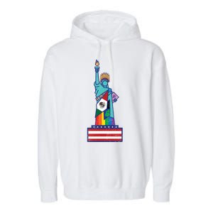 Diverse Statue Of Liberty Garment-Dyed Fleece Hoodie