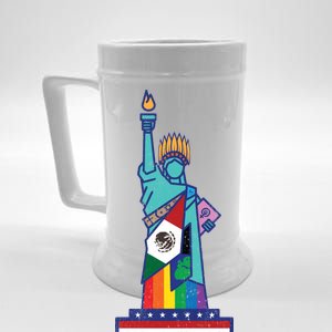 Diverse Statue Of Liberty Beer Stein