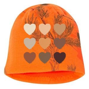 Diversity Skintones Hearts  Kati - Camo Knit Beanie