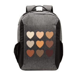 Diversity Skintones Hearts  Vector Backpack