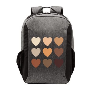 Diversity Skintones Hearts  Vector Backpack