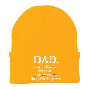 Dad I Will Always Be Your Financial Burden Funny Dad Knit Cap Winter Beanie