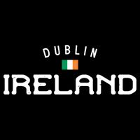 Dublin Ireland With Distressed Irish Flag Design Gift Cooling Performance Crew T-Shirt