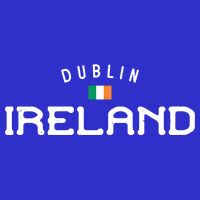 Dublin Ireland With Distressed Irish Flag Design Gift Zip Tote Bag