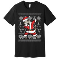 Dabbing Irish Wolfhound Dab Dance Funny Dog Christmas Gift Premium T-Shirt