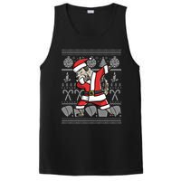 Dabbing Irish Wolfhound Dab Dance Funny Dog Christmas Gift PosiCharge Competitor Tank