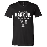 Donkey If You Dont Like Hank Jr You Can Kiss My V-Neck T-Shirt