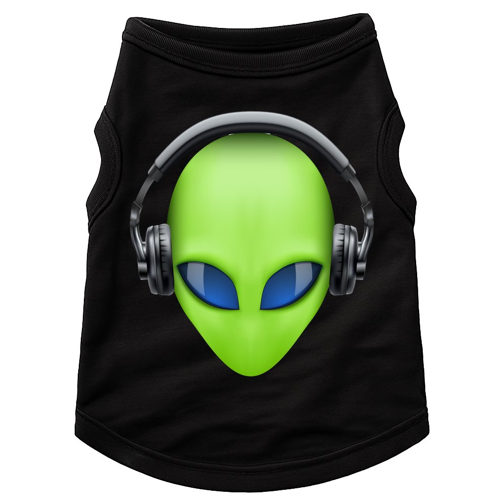 DJ Alien Headphones Doggie Tank