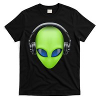 DJ Alien Headphones T-Shirt