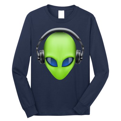 DJ Alien Headphones Long Sleeve Shirt