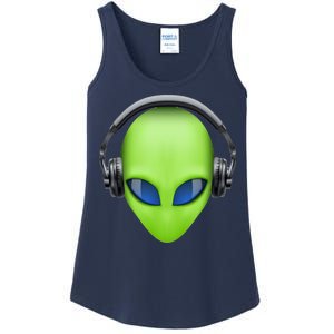 DJ Alien Headphones Ladies Essential Tank