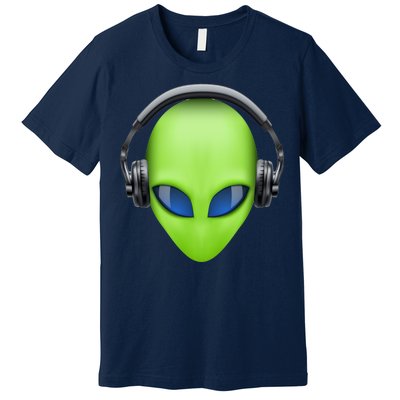 DJ Alien Headphones Premium T-Shirt