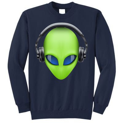 DJ Alien Headphones Tall Sweatshirt