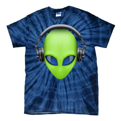 DJ Alien Headphones Tie-Dye T-Shirt