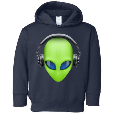 DJ Alien Headphones Toddler Hoodie