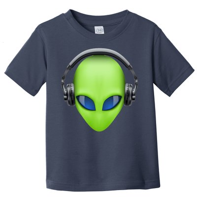 DJ Alien Headphones Toddler T-Shirt