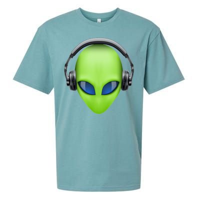 DJ Alien Headphones Sueded Cloud Jersey T-Shirt