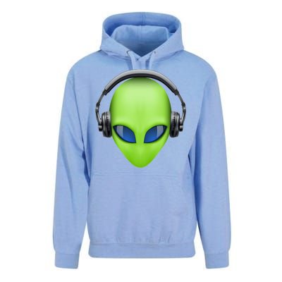 DJ Alien Headphones Unisex Surf Hoodie