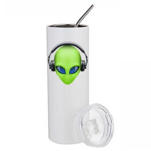 DJ Alien Headphones Stainless Steel Tumbler