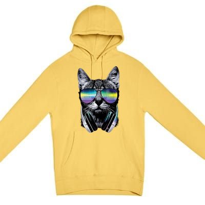 DJ Cat Premium Pullover Hoodie