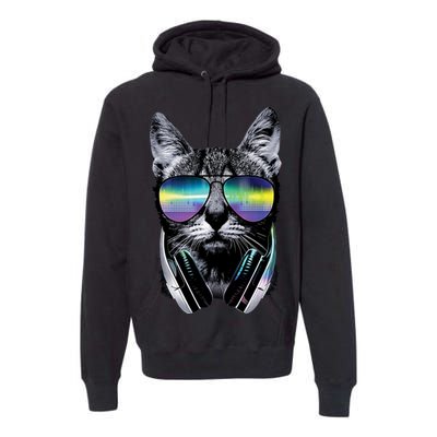 DJ Cat Premium Hoodie