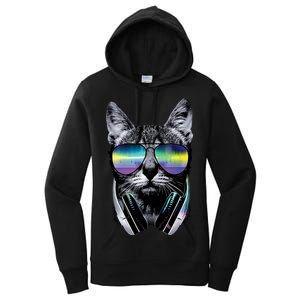 DJ Cat Women's Pullover Hoodie