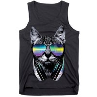 DJ Cat Tank Top