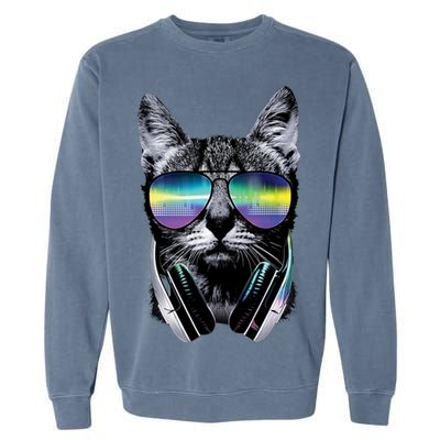 DJ Cat Garment-Dyed Sweatshirt