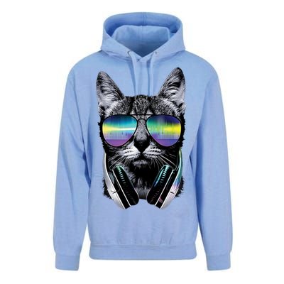 DJ Cat Unisex Surf Hoodie