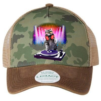 DJ Cat Turntable Mixer Legacy Tie Dye Trucker Hat