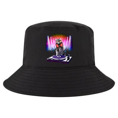 DJ Cat Turntable Mixer Cool Comfort Performance Bucket Hat